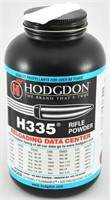 1 lb bottle Hodgdon H335 Rifle Powder