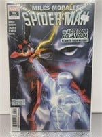 Miles Morales Spider Man 35 Comic  (living room)