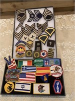 PATCH LOT WITH MILITARY & WINCHESTER