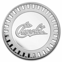 Chevrolet Original Logo (1911-1914) 1 Oz Silver