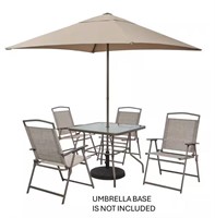 Style Well Amberview 6-Piece Outdoor Dining Set