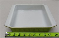 Medium Pyrex Green Dish
