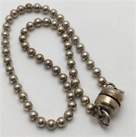 Sterling Silver Magnetic Clasp Bracelet