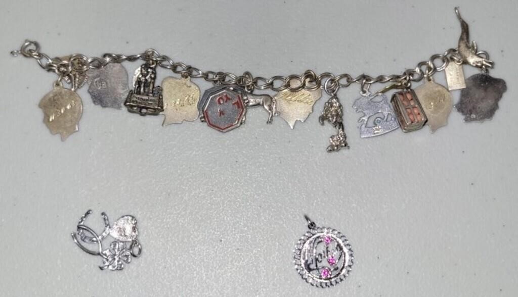 Sterling Silver Charm Bracelet Most Charms Are