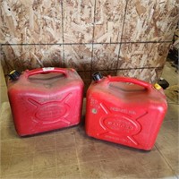 2- 5 gallon Gas Cans