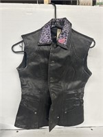 Size XS no boundaries leather vest