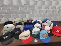 Vintage trucker hats and caps
