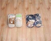 QTY 2 Pairs of Baby Shoes 12-18M