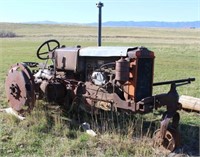 1938 Case "CC" Tractor, parts only