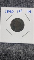 Indian Head Penny 1890