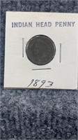 Indian Head Penny 1893