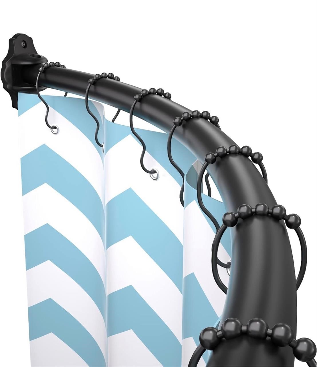 NEW $50 (43-72") Shower Curtain Rod
