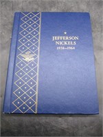 Jefferson Nickels Book w/ Coins