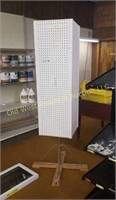 Rotating Peg Board Stand - 18" x 77" (#251)