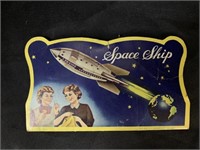 VINTAGE SPACE SHIP NEEDLE PACKAGE