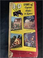 VINTAGE 3-D STORY OF CAPTAIN REDEX IN SPACE