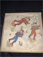 VINTAGE ASTRONAUT HANDKERCHIEFS - NIB