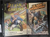 2 VINTAGE FLASH GORDON COMIC BOOKS