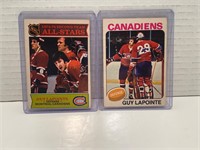 Guy Lapointe 1975/76 Card Lot
