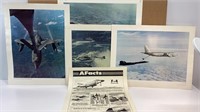 4 1969 Aerial shots of Fighter Jets, Delta Darts