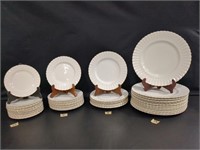 Royal Albert Val D'Or plates, 12- 10.5", 8-8",