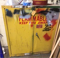 Large flammable cabinet 2 shelves Eagle