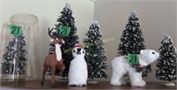 Byers Choice Caroler Animals, Trees. Up To 15"