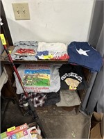 LARGE LOT OF MIXED GRAPHIC T-SHIRTS ETC