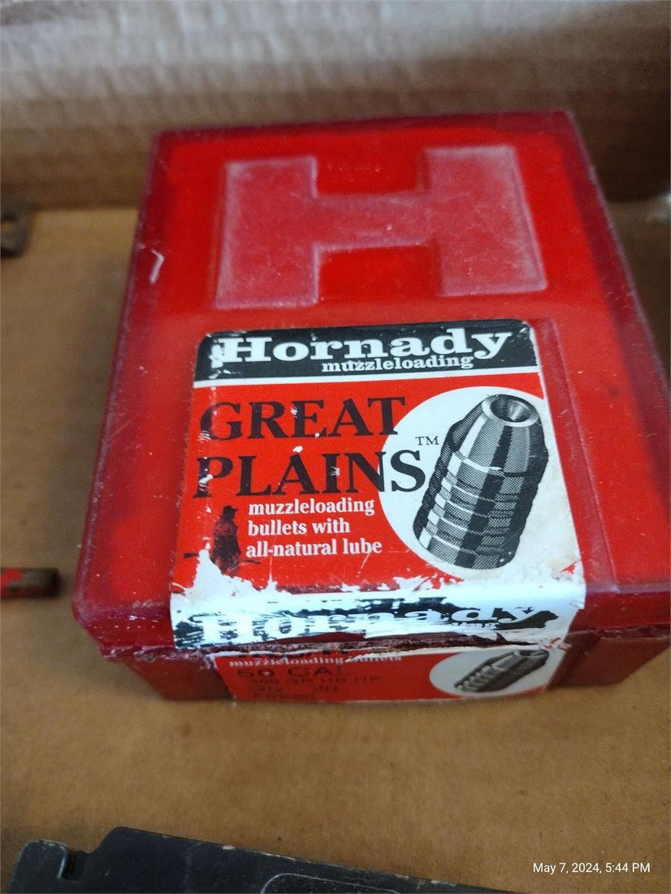Misc vintage .50 cal ammo box Fairbury Nebraska