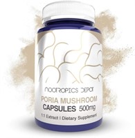 Nootropics Depot Poria Mushroom Capsules