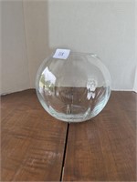 Glass fishbowl Rose Bowl