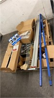 Lot of Assorted Shelving Parts