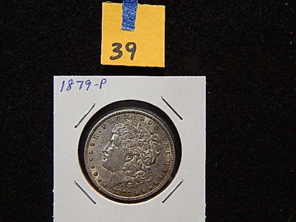 1879-P US Silver Dollar