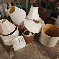 Group of lampshades