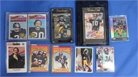Assorted Pgh Steelers Cards-Harris, Blier, Cowher&