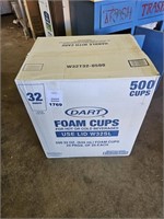 Box of 12oz and 16oz Foam Cups