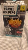 C11) NEW fries and sauce car travel holders no