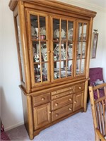 Large China Hutch-No contents Included