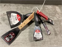 Mix Red Devil® Scrapers & Putty Knives x 5pc.