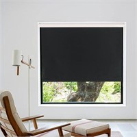 2Pack, Roller Blinds Blackout/Insulated, 35"x72"