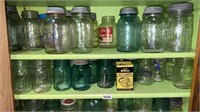 Two Shelves Canning Jars