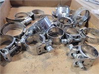 tray- assorted hose clamps