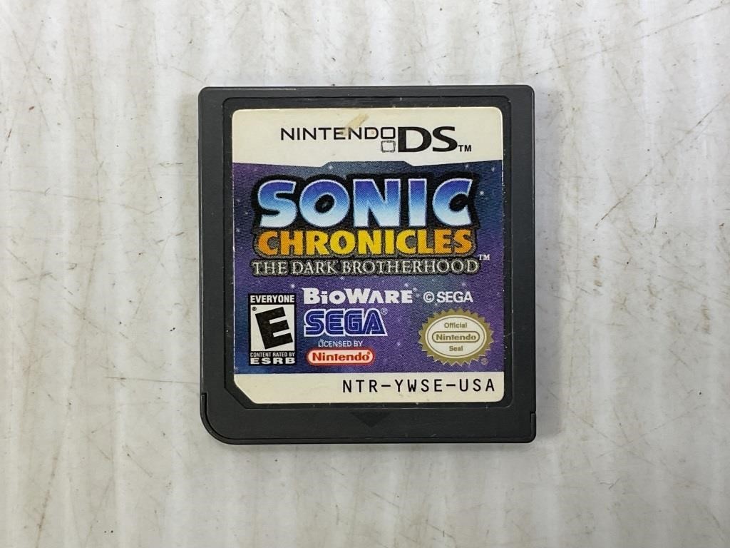 SONIC CHRONICLES THE DARK BROTHERHOOD DS GAME -