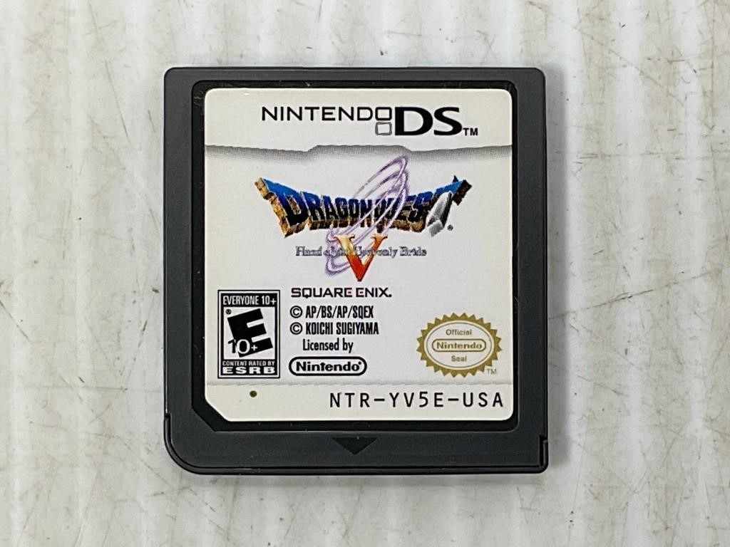 DRAGON QUEST V HAND OF THE HEAVENLY BRIDE DS GAME