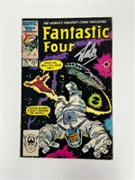 Autograph COA Fantastic 4 #297 Comics