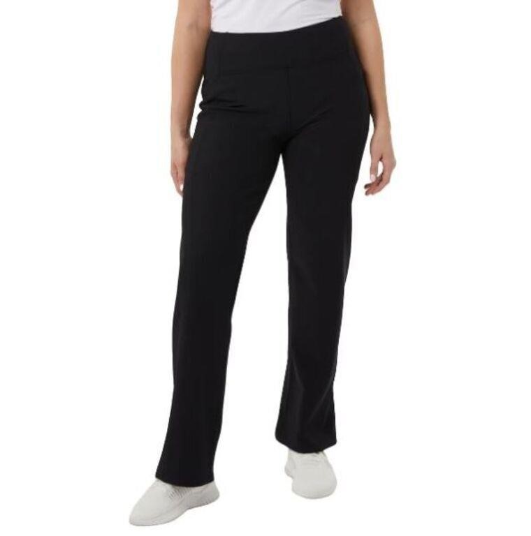 32 Degrees Women's MD Straight Leg Pant, Black