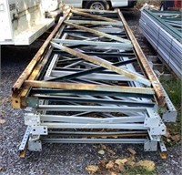 (Qty - 7) Pallet Racking Uprights-
