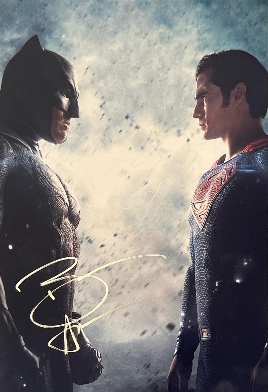 Autograph COA Justice League Photo