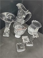 Crystal and  Cut Glass Lot