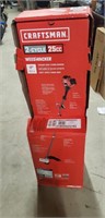 Craftsman two cycle 25cc weed wacker 17 inch